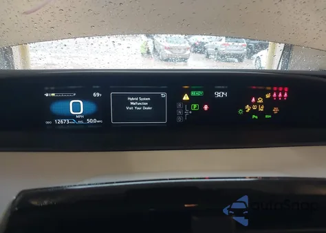 2021 Toyota Prius Xle z USA, uszkodzony, nr VIN JTDKAMFU4M3147210